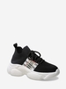 Plaid Panel Lace Up Front Sneakers
