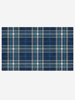 Plaid Pattern Area Floor Rug