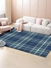 Plaid Pattern Area Floor Rug