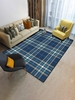 Plaid Pattern Area Floor Rug