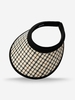 Plaid Pattern Outdoor Visor Cap