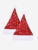 Plaid Snowflake Pattern Party Christmas Hat