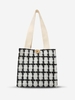 Plaid Tweed Tote Bag