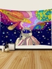 Planet Galaxy Astronaut Print Wall Hanging Tapestry