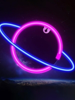 Planet Shape LED Neon Light