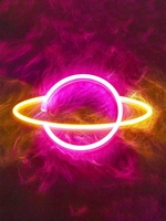 Planet Shape LED Neon Light