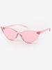 Plastic Cat Eye Fashion Sunglasses