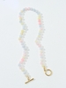 Plated 18K Gold Beaded Necklace