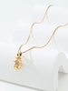 Plated 18K Gold Pitaya Pendant Necklace