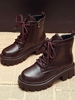 Platform Chunky Heel Combat Boots