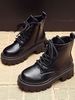 Platform Chunky Heel Combat Boots