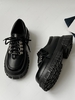 Platform Lace Up Front Metal Decor Oxford Shoes