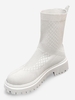 Platform Slip On Stretch Boots