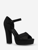 Platforms Criss Cross Ankle Strap Sandals