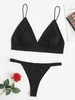 Plus Size Basic Bra Set