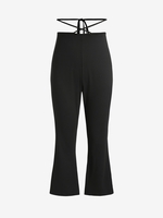 Plus Size Midriff Flossing Flare Pants