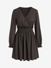 Plus Size Smocked Waist Ruffle Dress