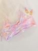 Plus Size Tie Dye Ruched Bralette