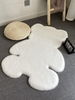 Plush Bear Shaped Floor Mat