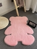 Plush Bear Shaped Floor Mat