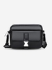Push Buckle Zipper PU Messenger Bag