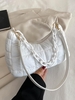 Quilted Chain Embellished Shoulder Bag