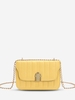 Quilted Cover Chain Crossbody Bag