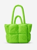 Quilted Design Padded Puffer Tote Bag