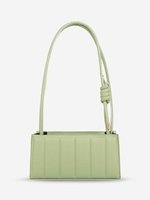 Quilted Double Strap Shoulder Bag