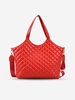 Quilted Large Capacity Shoulder Tote Bag