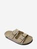 Retro Double Buckle Design Sandals