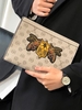 Retro Embroidery Design Clutch Bag