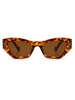Retro Eye Frame Angular Sunglasses
