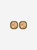 Retro Geometric Shape Stud Earrings