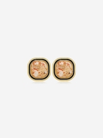 Retro Geometric Shape Stud Earrings