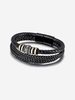 Retro Layered Braided Cowhide Leather Bracelet