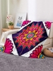 Retro Printed Flannel Blanket