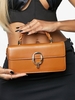 Retro Solid Color Shoulder Bag