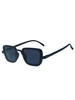 Retro Solid Square Sunglasses