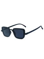 Retro Solid Square Sunglasses
