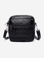 Retro Zip Crossbody Bag