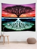 Reversed Image Tree Pattern Tapestry