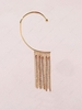 Rhinestone Chain Fringe Hanging Earring