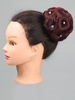 Rhinestone Decor Clip In Chignon