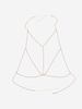 Rhinestone Embellish Beach Bikini Chain