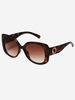 Rhinestone Embellish Square Sunglasses