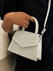 Rhinestone Flap Crossbody Bag