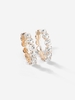 Rhinestone Hoop Earrings