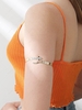 Rhinestone Snake Arm Cuff