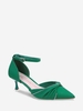 Rhinestones and Bow Decor Pumps